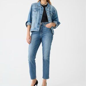 JCrew - Curvy vintage slim-straight jean in Warm Surf wash - Size 24
